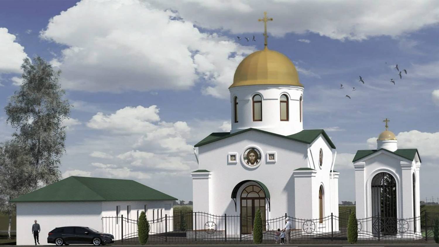 храм Сергия Радонежского. Крым